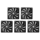 thumbnail image 1 of Ventilador Chasis Escritorio 4 Pines 120mm Caja Ordenador Enfriador PWM, 1 of 9