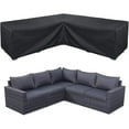 thumbnail image 1 of Housse de Sofa d'Angle Imperméable Housse de Mobilier de Jardin Housse de Mobilier Sectionnel d'Extérieur, 1 of 5