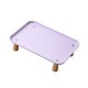 thumbnail image 4 of Soporte elevado para cuenco para gatos, cómodo, lavable, protege el cuello, suministros para mascotas, soporte para plato de alimentación para Púrpura, 4 of 7