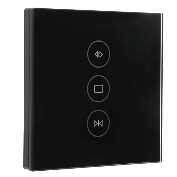Aplicación de temporizador de panel táctil de cortina WiFi inteligente con persiana enrollable