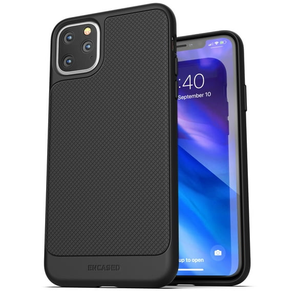 Encased Apple iPhone 11 Pro Case (Thin Armor) Slim Flexible Grip Phone Cover - Black