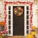 thumbnail image 4 of Uuiauoio Fall Maple Leaf Garland Decor, Artificial Autumn Vine with Realistic Foliage for Halloween Thanksgiving Festival Decor, Flexible Seasonal Swag for Mantle Table Wall Party Scene Decoration, 4 of 7