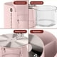 thumbnail image 5 of Powder Puff OrganiserRotating Cushion RackDresser Multi Layer Lipstick Makeup Brush, 5 of 6