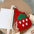 thumbnail image 4 of Vikakiooze Promotion on sale, Cartoon Strawberry Chest Bag Crosody Bag Purse Ages 3-11, 4 of 8