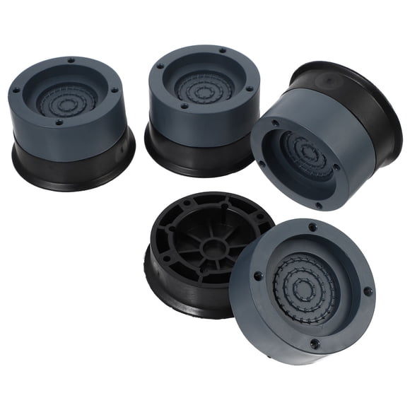 OUNONA 4pcs Anti Vibration Pads for Washer with Simple Design Plastic Grey for Store Use