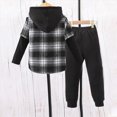 thumbnail image 4 of UAYOTSE Toddler Boys Long Sleeve Prints Tops and Pants Child Kids 2PCS Set Outfits Kids Fall Winter Clothese Sets,Sizes 5-6 Years, 4 of 7