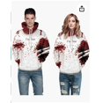 thumbnail image 3 of Haut Unisexe Hommes Femmes Chandail Imprimé Graphique 3D Mode Hip Hop Chandails à Capuchon, 3 of 4