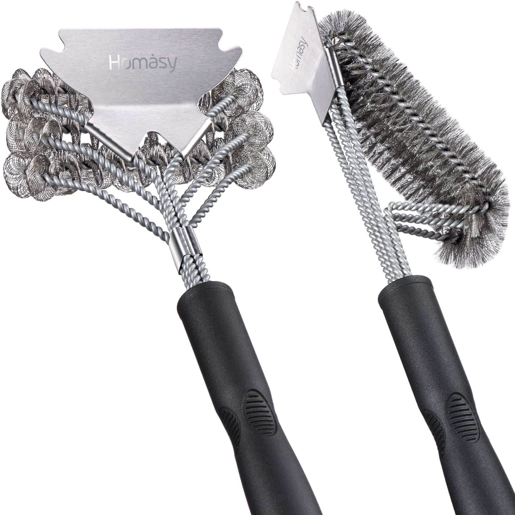Safe Grill Cleaner BBQ Grill Brush Grill Brush Bristle Free Set of 2 