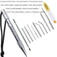 thumbnail image 2 of Marlin Nail Set Paracord Needle Stainless Steel Umbrella Rope Bracelet Knitting Needle-Silver, 2 of 5