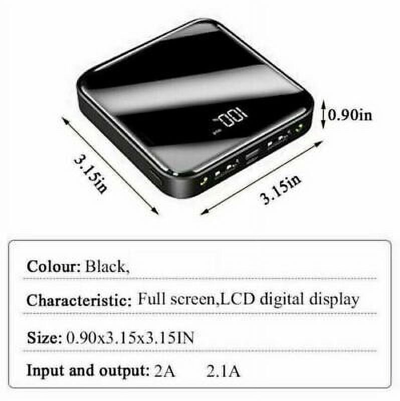 9000mAh 2 USB Backup External Battery Power Bank Pack Charger for Cell Phone