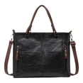 thumbnail image 1 of Bolso de hombro para mujer, regalos de moda, bolso cruzado informal para fiesta, trabajo al aire libre Negro, 1 of 8