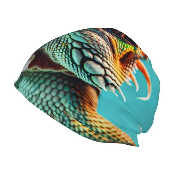 KLL Stylish Sunglasses Iguana Winter Fall Beanie Knit Hats for Men & Women - Warm & Soft Stylish Toboggan Caps for Cold Weather