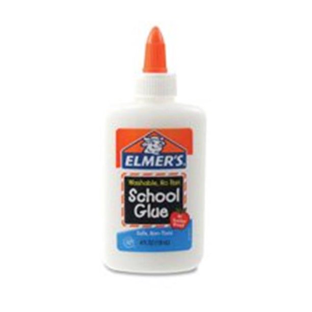 Elmerft.s Products Inc EPIE340 School Glue WashableNontoxic 1 Gallon Dries Clear Walmart