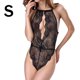 thumbnail image 1 of Camisón de encaje de mujer Sexy Body Lencería Ropa interior Ropa de dormir, Negro, S Monstrate XX000075-02, 1 of 7