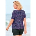 thumbnail image 2 of Swim 365 Women's Plus Size The Swim Tee, 2 of 5