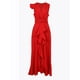 thumbnail image 4 of Vestido de cintura alta para mujer elegante, vestido maxi de temperamento delgado sólido de moda, ropa de mujer, 4 of 4