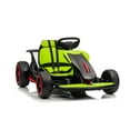 thumbnail image 4 of Go Kart for Kids, 24V Drift Kart with 2X200W Strong Motor, 7AH Big Battery, Electric Pedals, Electric Go Kart Outdoor Race Toy Blue, 4 of 9