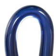 thumbnail image 6 of 9", 5"H Blue Glass Arch Abstract Sculpture with Clear Accents, by DecMode (2 Count), 6 of 11