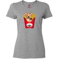 thumbnail image 3 of Inktastic Cute Frenchie in French Fries Women's T-Shirt, 3 of 5