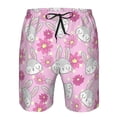 thumbnail image 4 of Naloa Sunflower Rabbit Men's Beach Shorts, Surfing shorts, Swim trunks, Quick Dry Swim Trunks for Surfing Beach Fun - Medium, 4 of 9