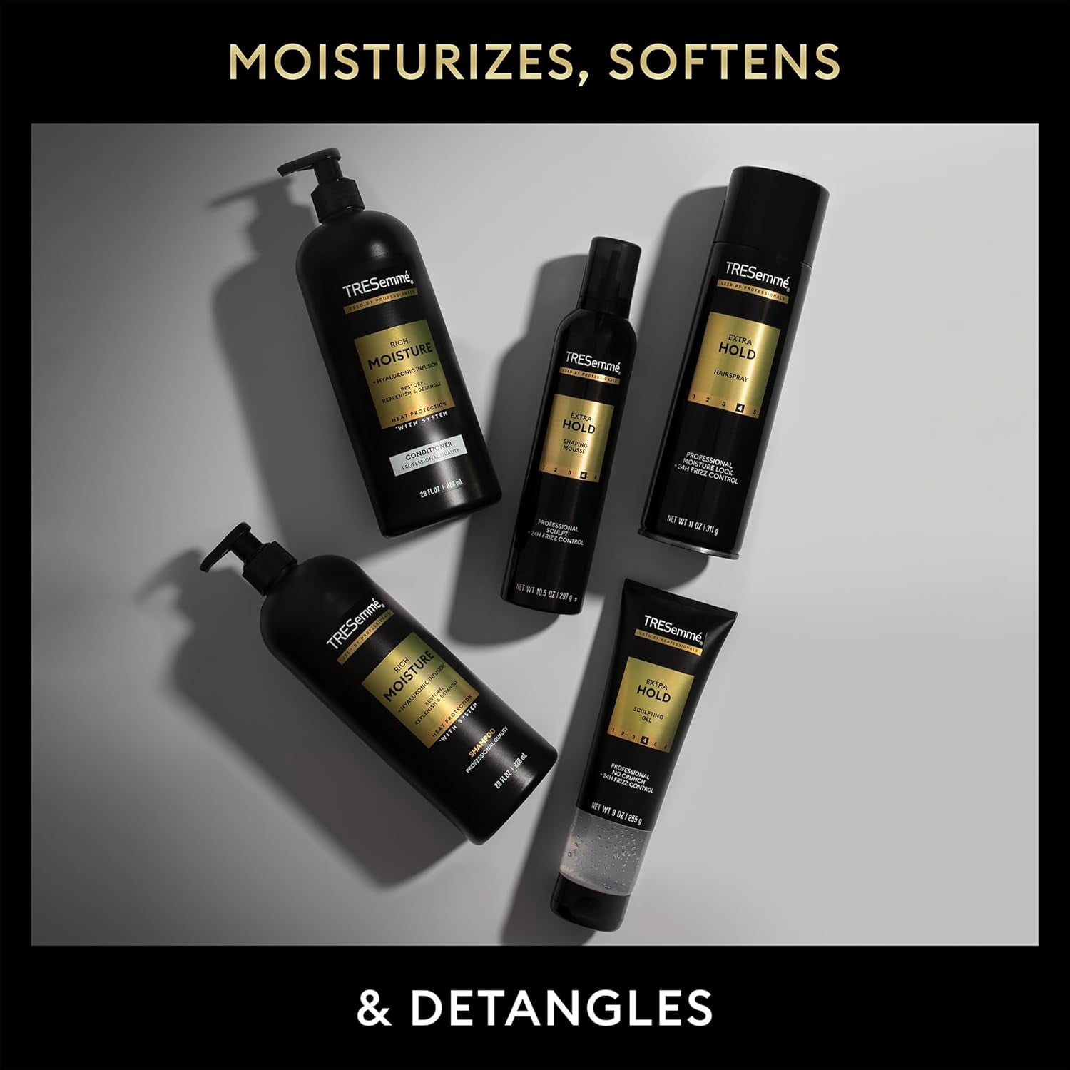 TRESemm√© Sculpting Gel, Travel-Size, Extra Hold 12pk ‚Äì 24H