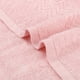 thumbnail image 4 of Juego de toallas de algodón REGALWOVEN, toallas de cara altamente absorbentes, paños de lavado multipropósito para baño 13" x 13" rosa 6, 4 of 7