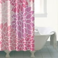thumbnail image 5 of Boho Tribal Earth Tone Shower Curtain 72x84, Vintage Quick-Drying Polyester with Plastic Rings for Farmhouse Bathrooms, 5 of 5