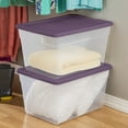 thumbnail image 3 of Sterilite Stackable 56 Qt Storage Tote Organizing Containers, (16 Pack), 3 of 4