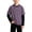 Purple, variant on WDWYY Boys Striped Long Sleeve T Shirt Loose Fit Soft Stretchy Crew Neck Fake Two Piece Casual Tee Black 7-8Y