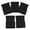 Black, variant on 5pcs Women 4Rows Band Extender Stretchy Bra Strap Replacement - Nude, as described