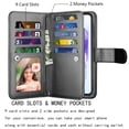 thumbnail image 3 of Galaxy A35 5G Case, A35 5G Wallet Case, Samsung Galaxy A35 5G 6.6 inchs PU Leather Case,Luxury Cash Credit Card Slots Folio Flip Cover [Detachable Magnetic Case] & Kickstand - Black, 3 of 7