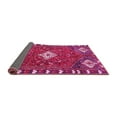 thumbnail image 2 of Ahgly Company Indoor Square Persian Pink Traditional Area Rugs, 5' Square, 2 of 4