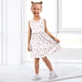thumbnail image 7 of Girls Dress Strawberry Rabbit Sleeveless Dress for Girls Hem A-Line Casual Sundress, 7 of 7