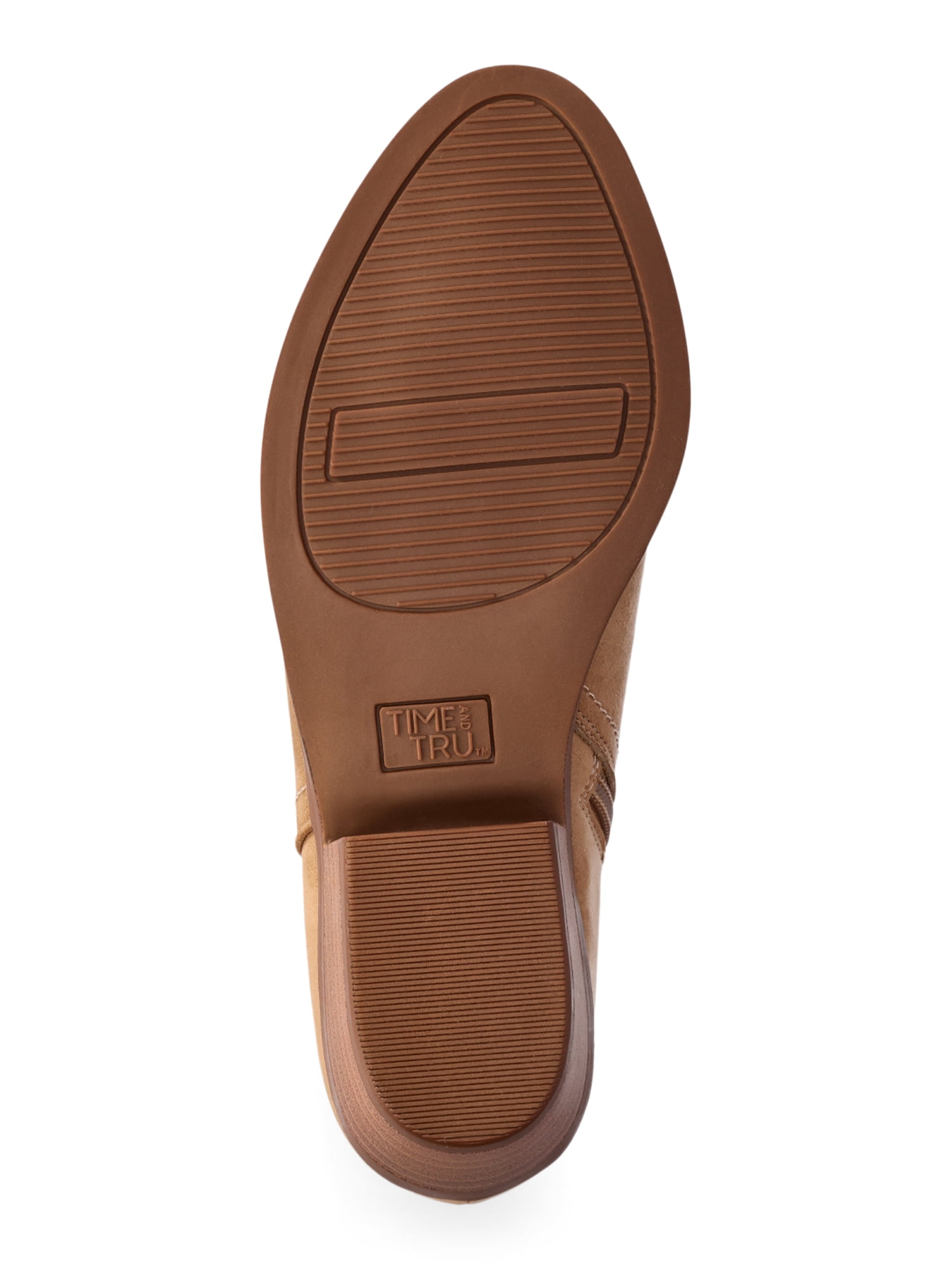 Time and Tru Women's Core Ankle Boots, Wide Width Available