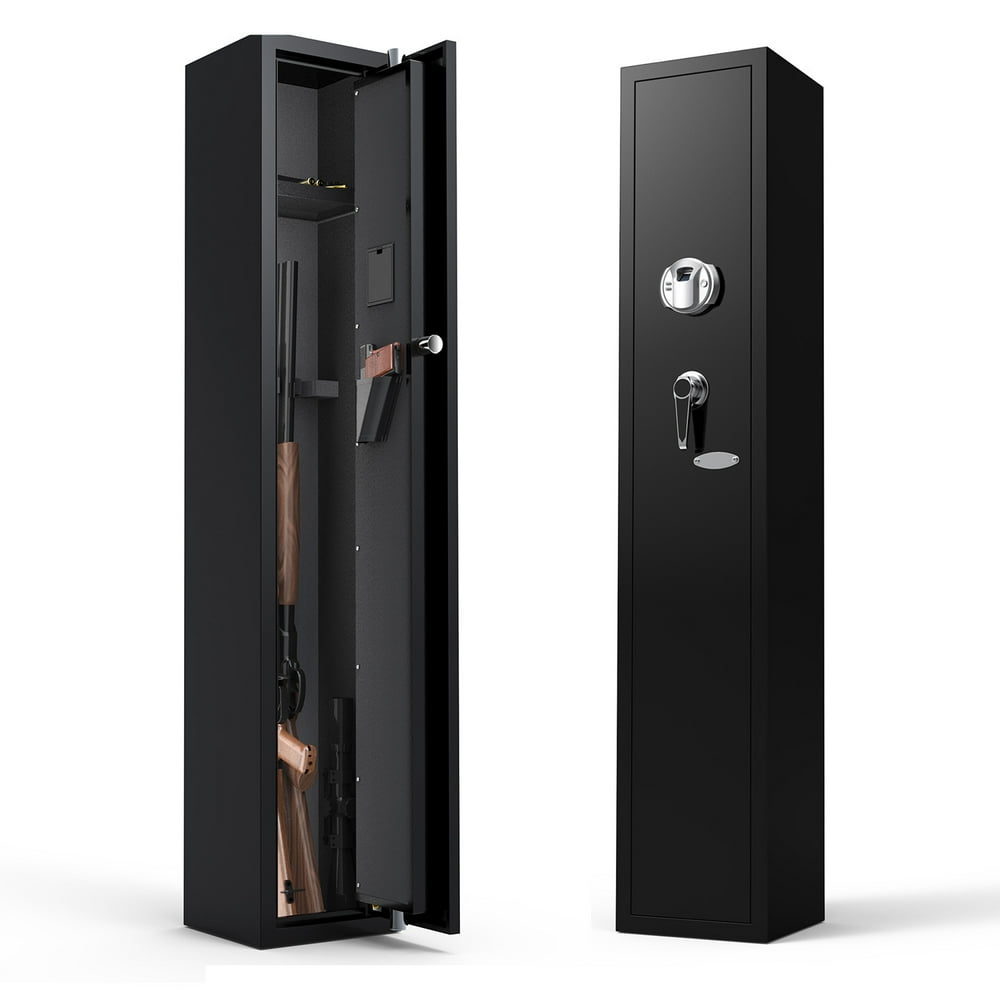 Biometric Gun Safe For Rifles And Shotguns, Fingerprint Quick Access
