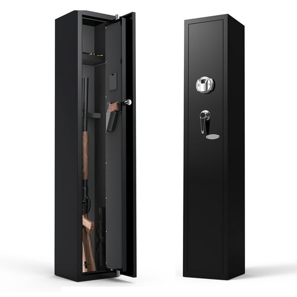 Biometric Gun Safe For Rifles And Shotguns, Fingerprint Quick Access