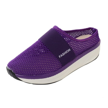 

gvdentm Shoes For Women Fashion Summer Women Casual Shoes Mesh Surface Breathable Womens Summer Sandals Size 8