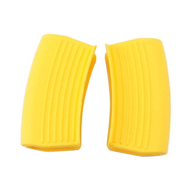 Advancent Guantes de silicona resistentes al calor para ollas calientes, guantes con mango aislados antideslizantes para hornear, cocina, comedor, Cocina y Comedor Amarillo Advancent HA072905-04