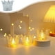 thumbnail image 1 of Ganfancp Christmas Decoration Crown Atmospheres Night Light Led Electronic Candle Crystal Light Party Scene Decoration Atmospheres Light Ofertas Flash 1* Lámpara Decorativa, 1 of 6