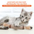 thumbnail image 6 of Catnip Chew Toy for Cats – Matabi Wood Stick with Natural Raffia, Dental Cleaning & Stress Relief for Indoor Play, 6-inch, 6 of 7