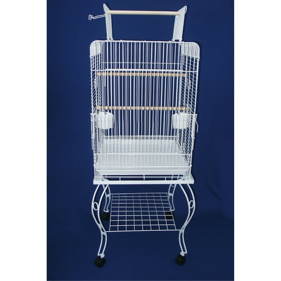 Ymlgroup 20" Open Top Parrot Cage With Stand
