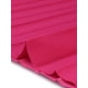 thumbnail image 5 of Vestido de trabajo para mujer INSPIRE CHIC con escote en V, manga corta, por debajo de la rodilla, con cinturón, corte A y plisado en color rosa intenso, 5 of 5