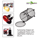 thumbnail image 4 of Reptizoo Protector de quemaduras para calentadores, protector de focos y luminarias, incluye soquet de hasta 100 W, y foco incandescente de 75 W REPTI ZOO Protector para reptiles, lámpara, 4 of 7