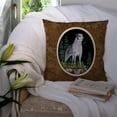 thumbnail image 3 of Carolines Treasures SS8493PW1414 Starry Night Scottish Deerhound Fabric Decorative Pillow, 14Hx14W, multicolor, 3 of 4