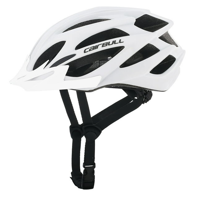 Professional Bicycle Helmet MTB Mountain Road Bike Safety Riding Helmet Color:white Size:M/L (55-61CM)