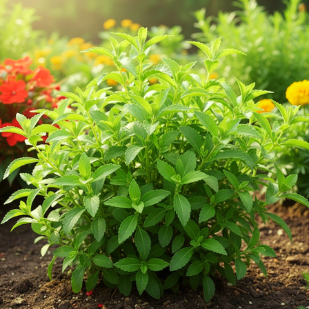2 Stevia Plants Live, Fragrant and Edible Herb, Fresh Culinary Herbs Full Rooted for Gardening