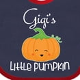 thumbnail image 4 of Inktastic Gigi Little Pumpkin Halloween Grandchild Boys or Girls Baby Bib, 4 of 4