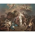thumbnail image 1 of Jacques-Louis-David - Diane et Apollon -1772 - CANVAS OR PRINT WALL ART, 1 of 1