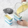 thumbnail image 4 of FreezeUp Freezer Food Block Maker, Meal Prep Bag Container to Freeze Leftovers and Soup, 4 of 5