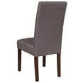 thumbnail image 3 of Flash Furniture Greenwich Parsons Dining Chair, Light Gray Fabric, 3 of 6